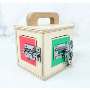 Lovevery wooden lock box 💕